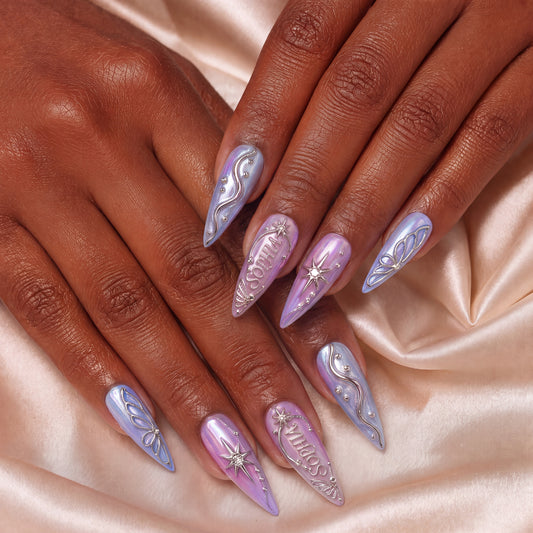 Astral Opaline - Personalized Press-On Nails alternate image