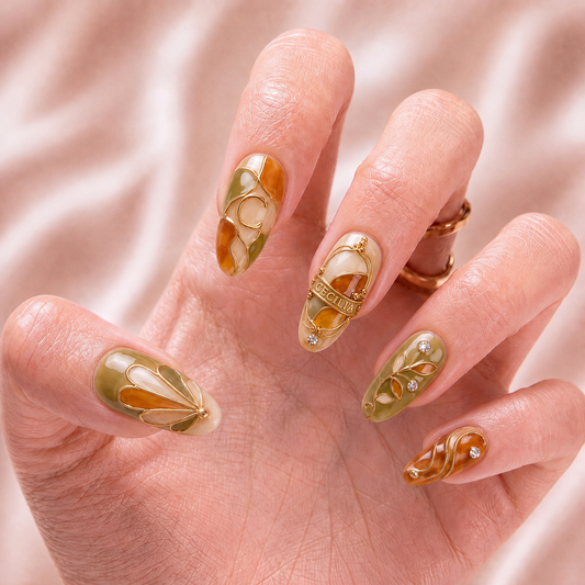 Verdant Relic - Personalized Press-On Nails alternate image