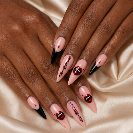 Vampire Kiss - Personalized Press-On Nails alternate image