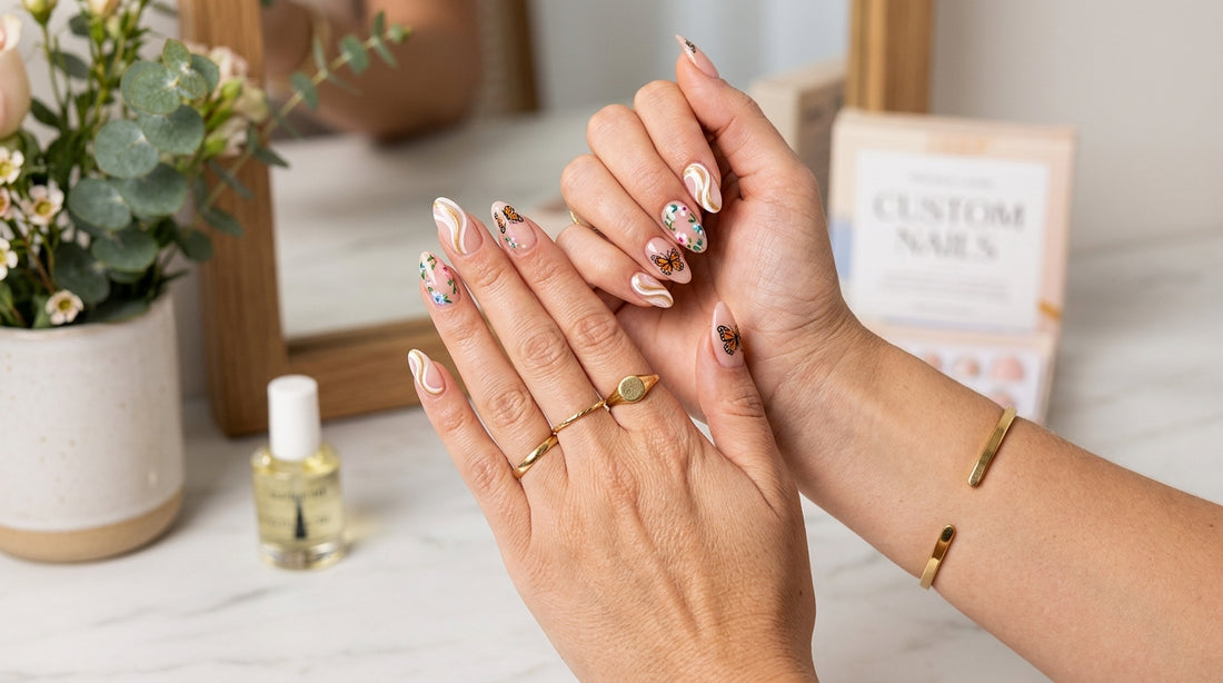 How to Create Personalized Press On Nails | Custom Nail Art Guide
