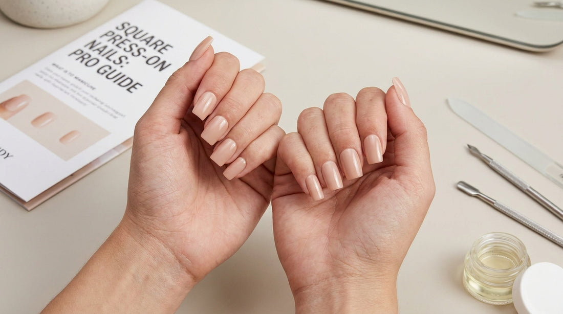 How to Use Square Press-On Nails: Tips & Tricks