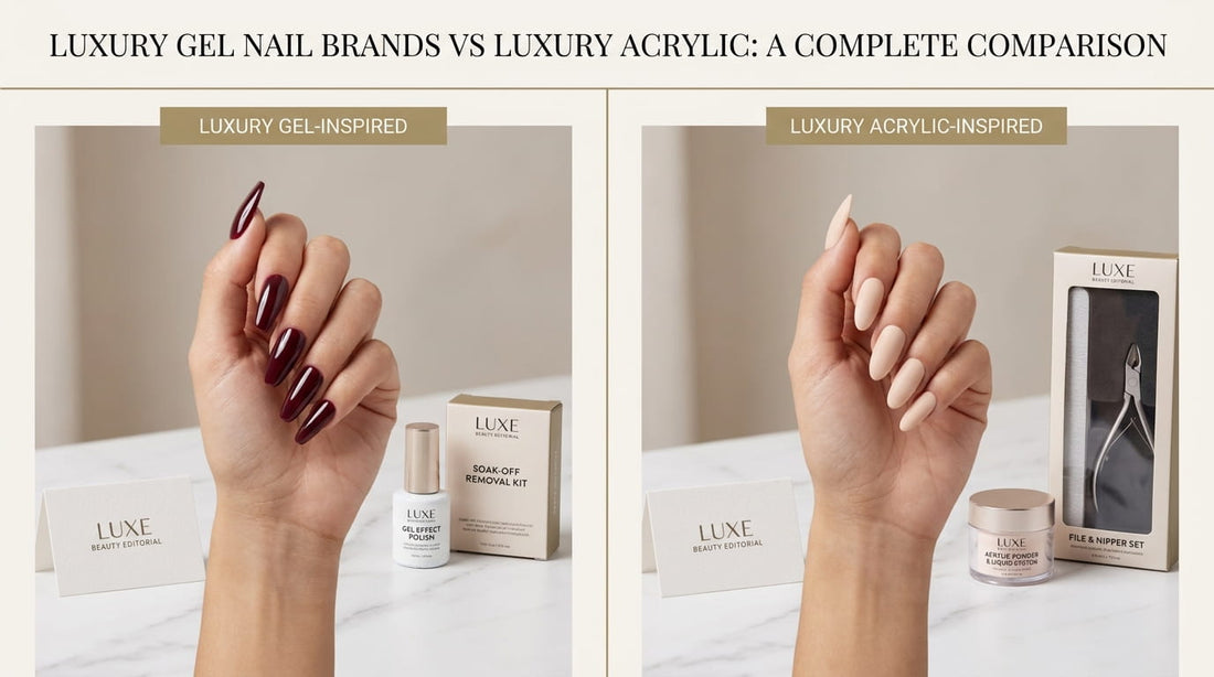 Luxury Gel Nail Brands vs Luxury Acrylic: Which to Choose