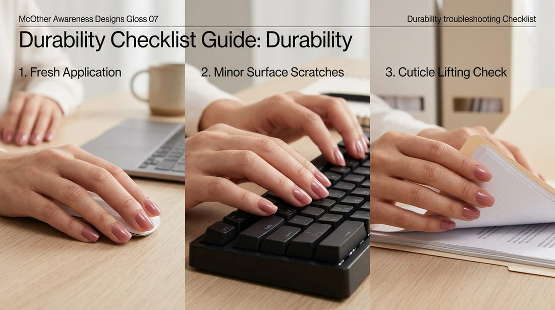 Mc Other Awareness Designs Gloss 07 Durability Checklist Guide: Durabi