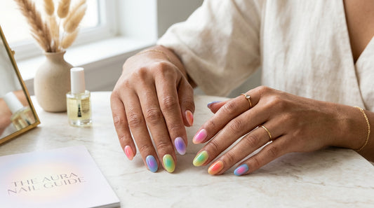 Oval Nail Designs: Aura Nail Art for Round & Oval Shapes