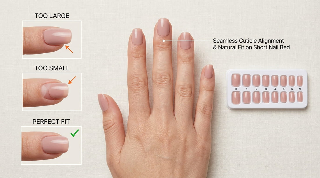 Press on Nails for Short Nails: Sizing & Fit Guide