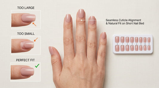 Press on Nails for Short Nails: Sizing & Fit Guide