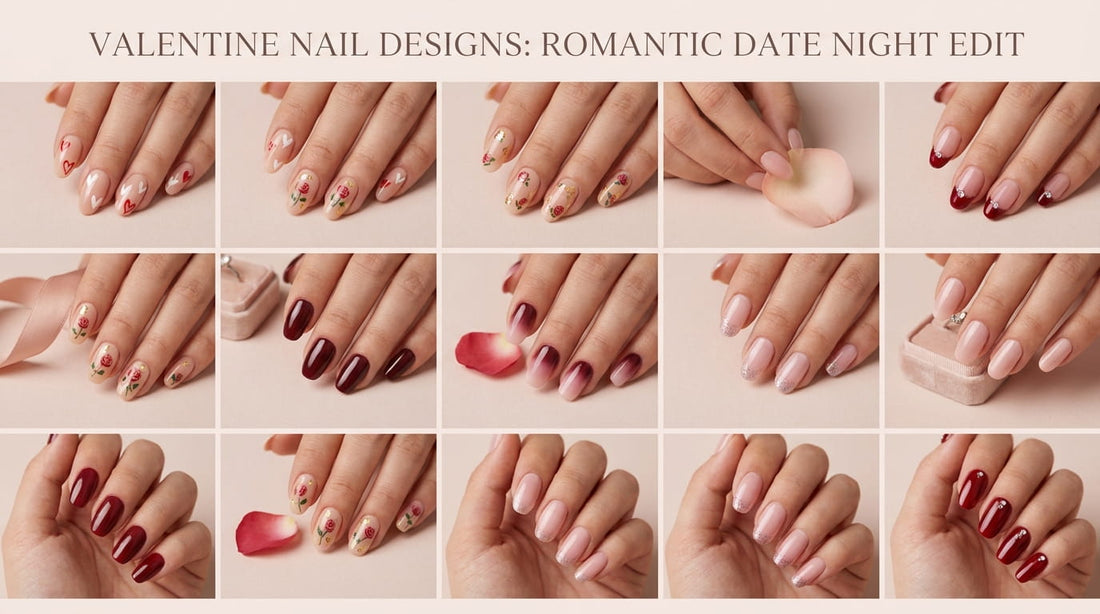 Valentine Nail Designs for the Perfect Romantic Date Night