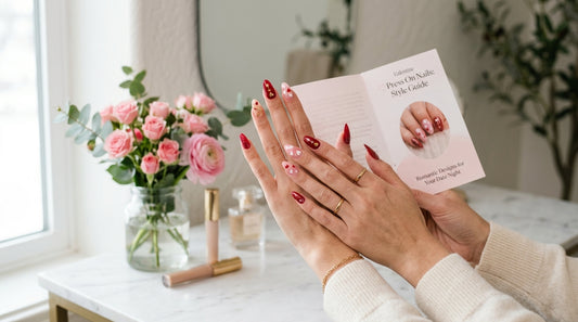 Valentine Press On Nails: Romantic Designs for Date Night