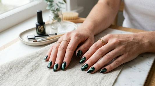What Are Cat Eye Nails? Learn How to Do Them at Home Easily