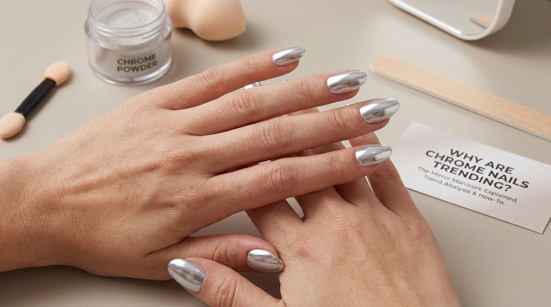Why Are Chrome Nails Trending? Mirror Manicure Guide