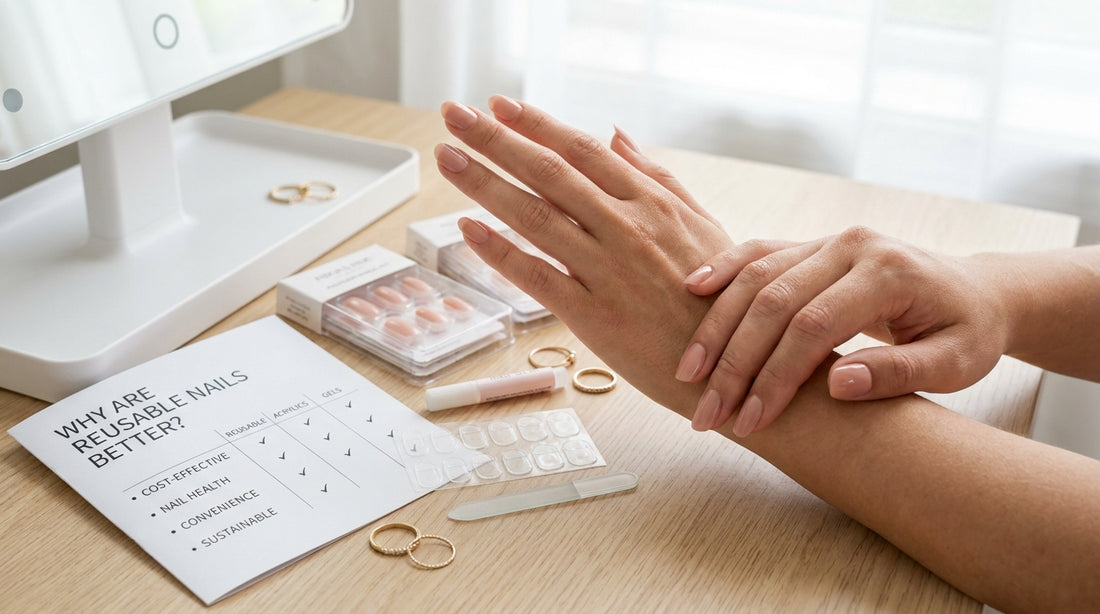 Why Are Reusable Nails Better? Press-On vs Acrylic
