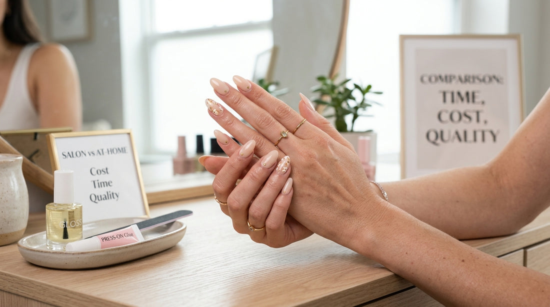Why Use Nail Salon vs At-Home: Cost, Time & Quality
