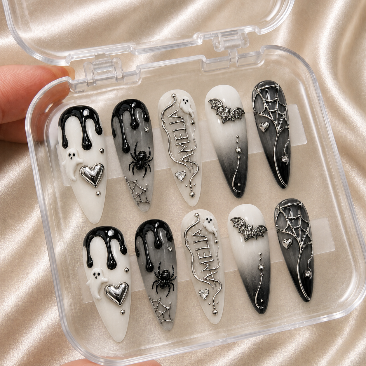 Cute & Cursed - Personalized Press-On Nails