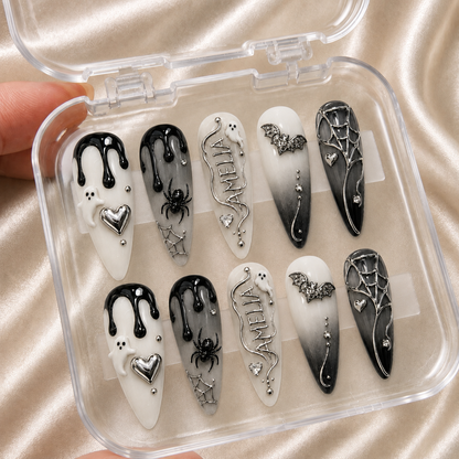 Cute & Cursed - Personalized Press-On Nails