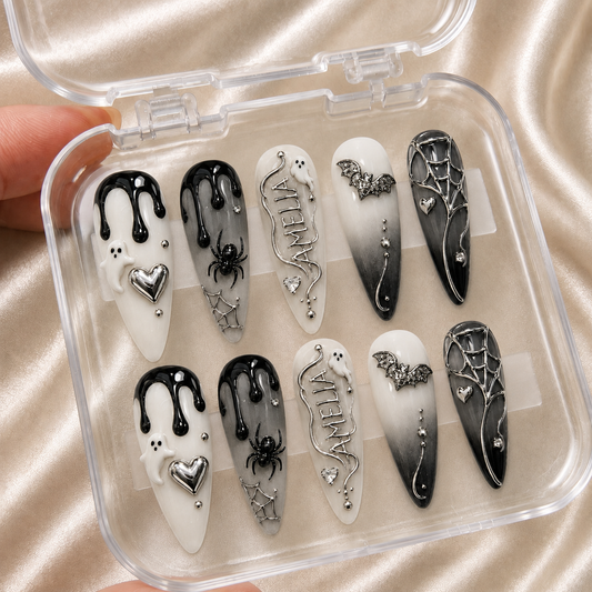 Cute & Cursed - Personalized Press-On Nails