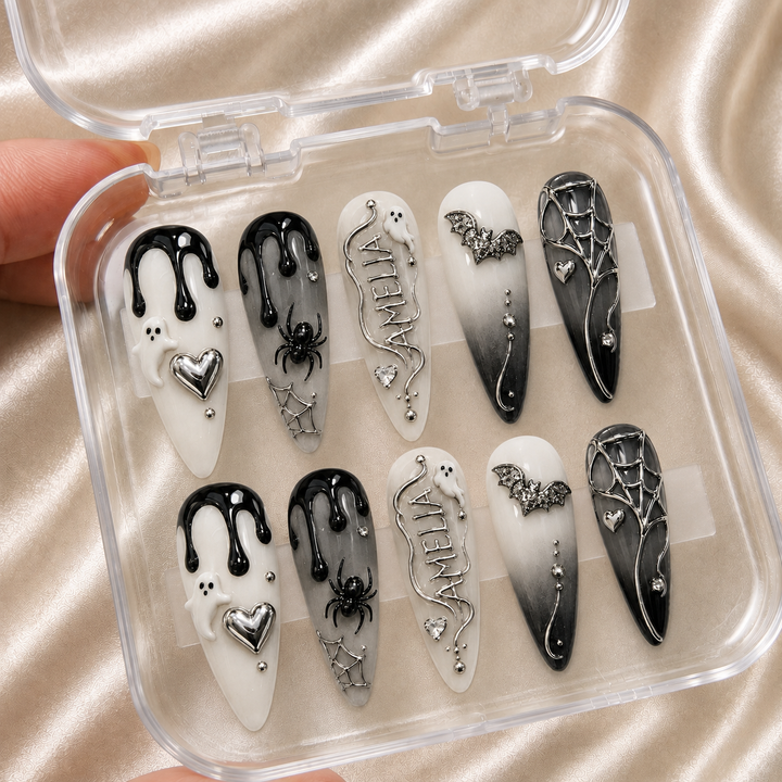 Cute & Cursed - Personalized Press-On Nails