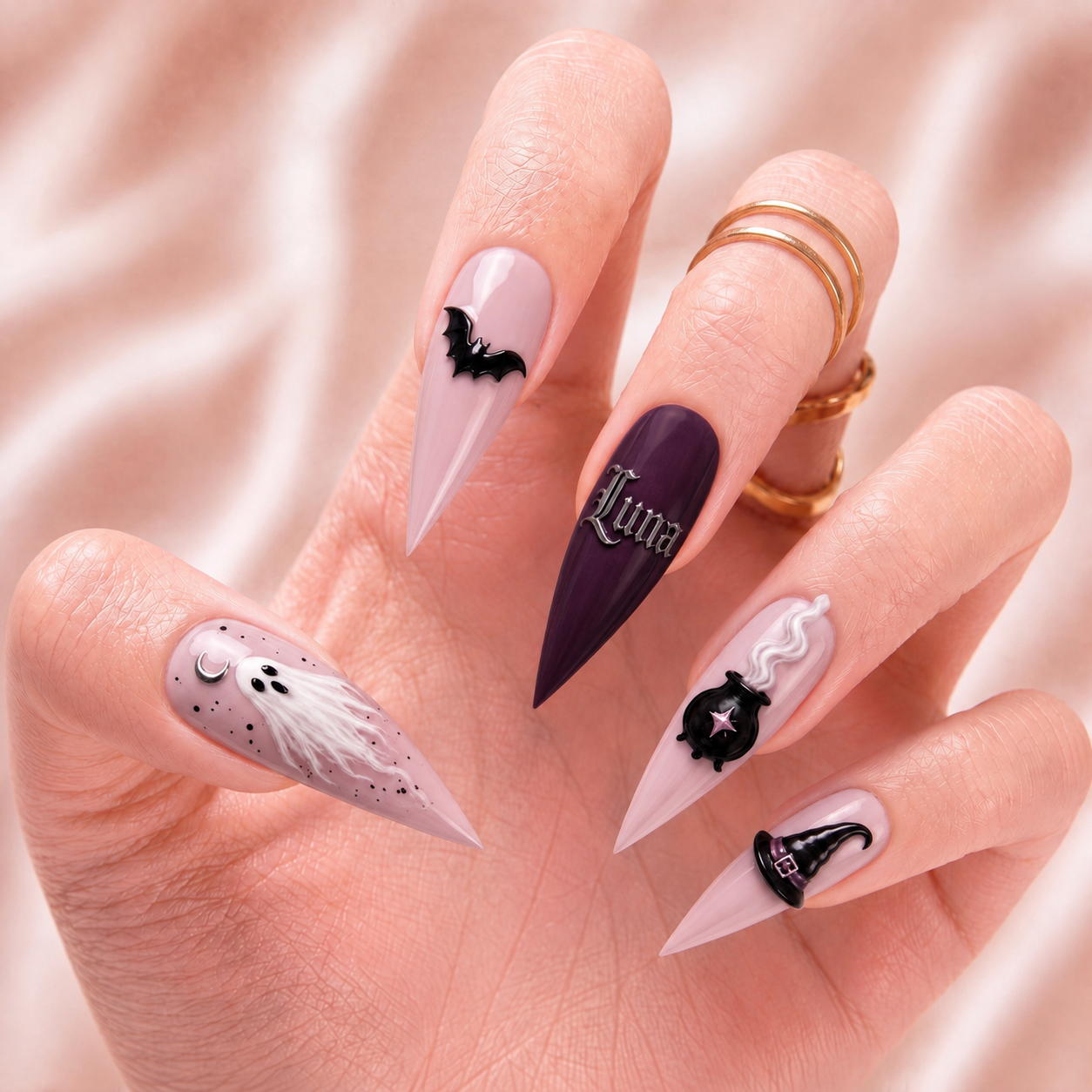Dusty Witch Coven- Personalized Press-On Nails