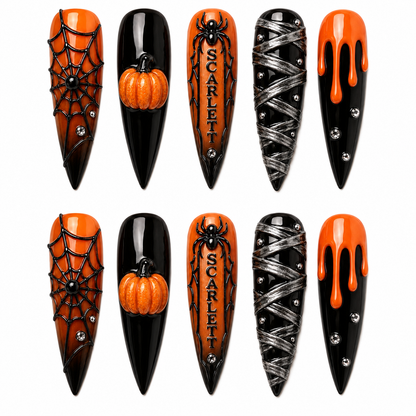 Webbed Magic - Personalized Press-On Nails