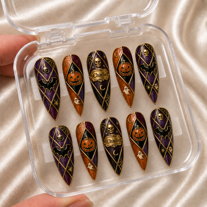 Cathedral of Shadows - Personalized Press-On Nails