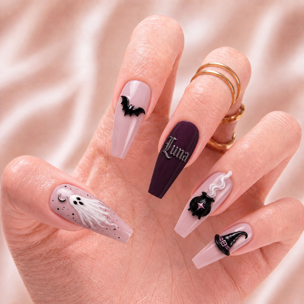 Dusty Witch Coven- Personalized Press-On Nails