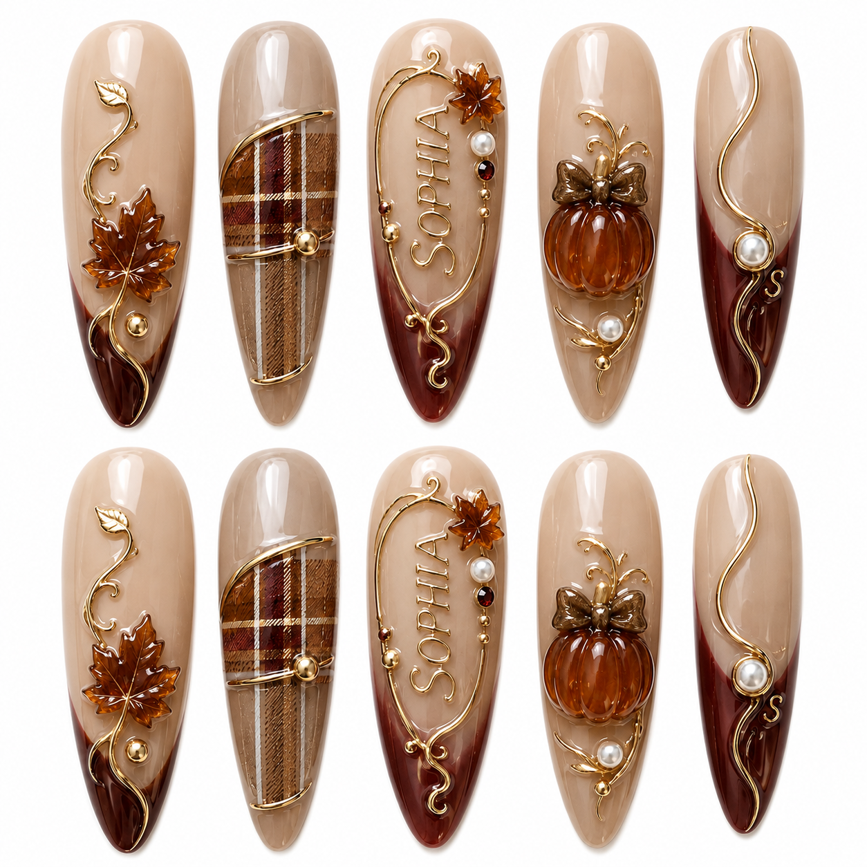 Harvestelle - Personalized Press-On Nails