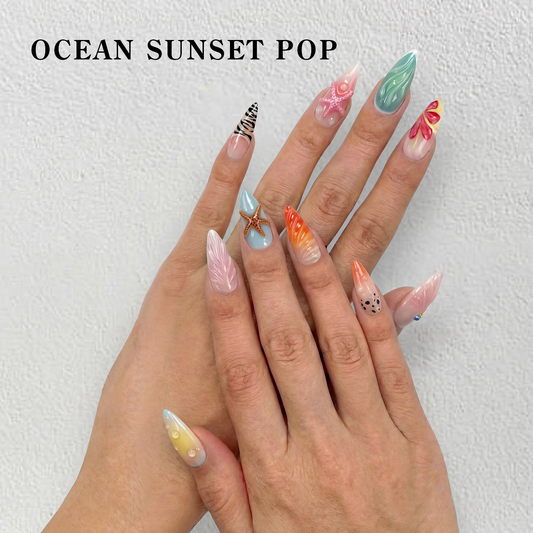 OCEAN SUNSET POP