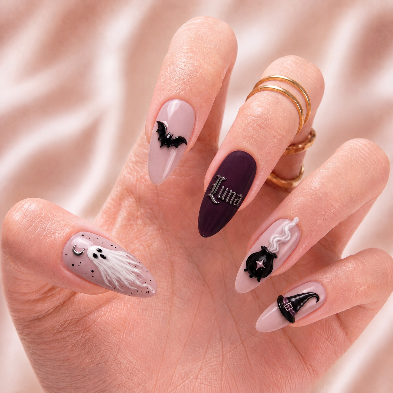 Dusty Witch Coven- Personalized Press-On Nails