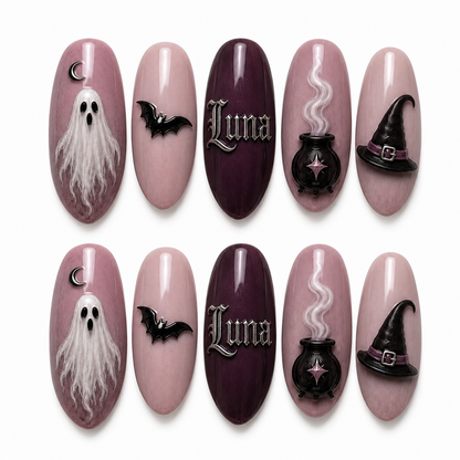 Dusty Witch Coven- Personalized Press-On Nails