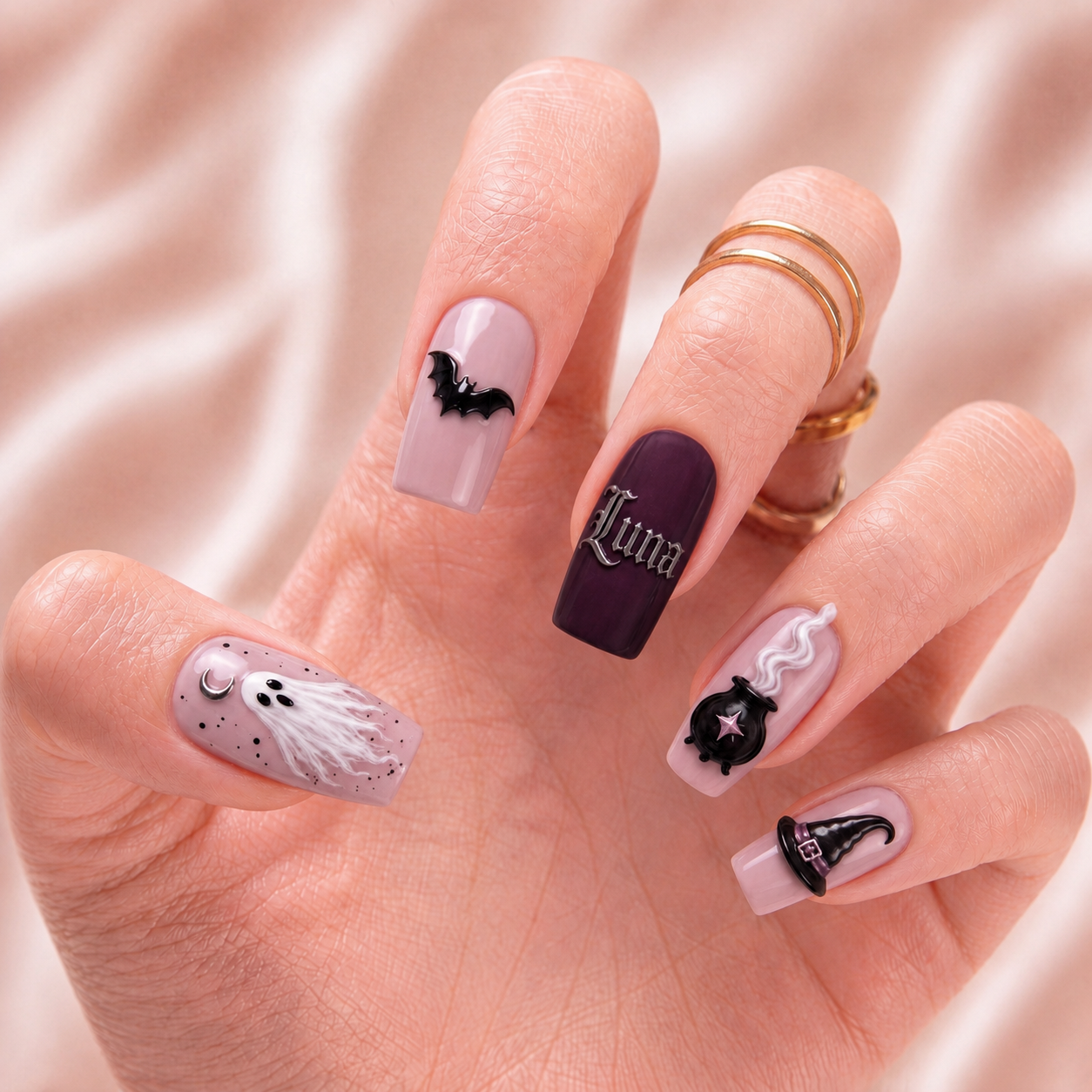Dusty Witch Coven- Personalized Press-On Nails
