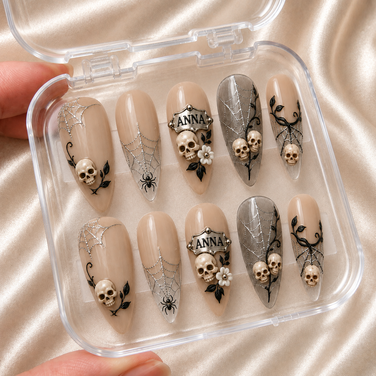 The Last Epitaph - Personalized Press-On Nails