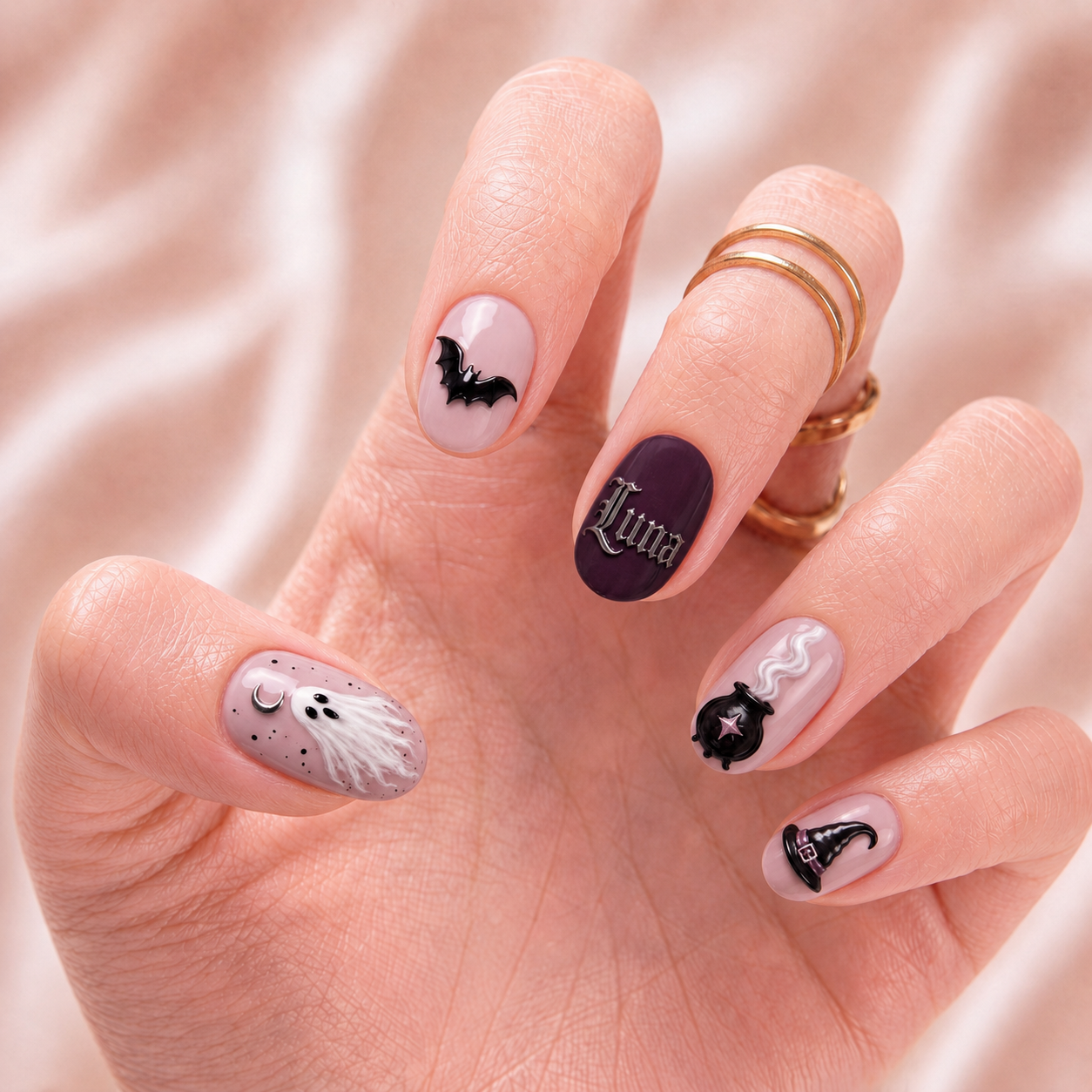 Dusty Witch Coven- Personalized Press-On Nails