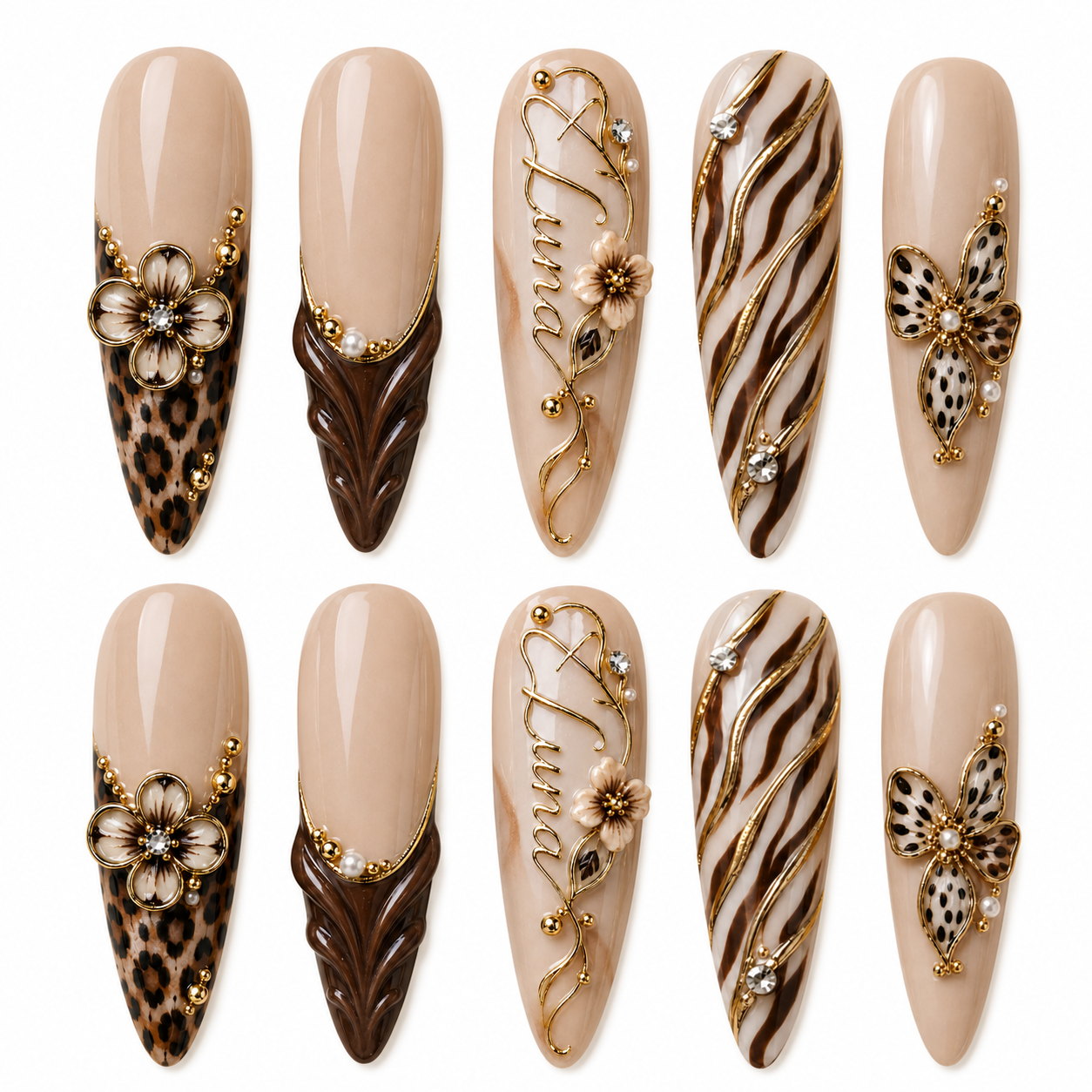 Aurevine Signature - Personalized Press-On Nails