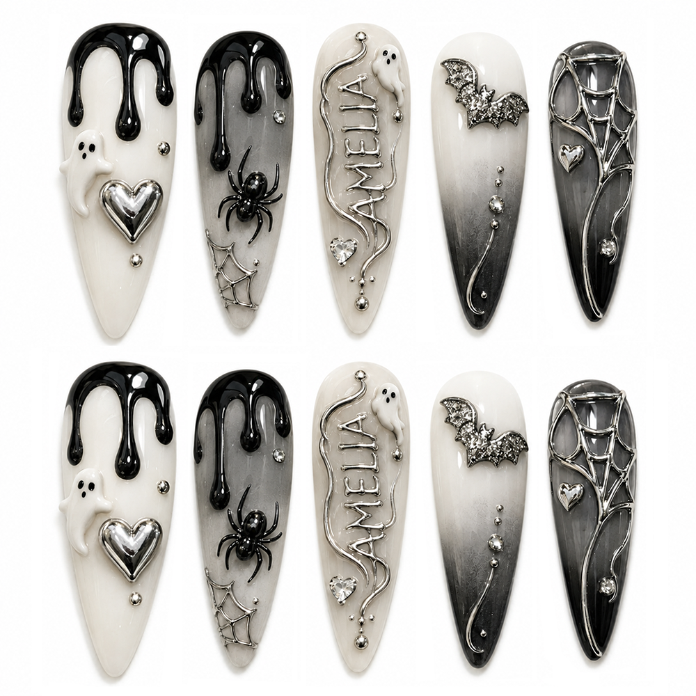 Cute & Cursed - Personalized Press-On Nails