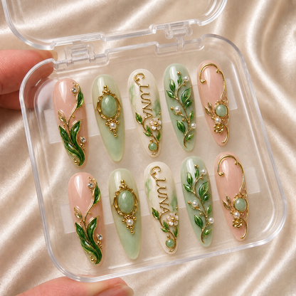Jadevine Reverie - Personalized Press-On Nails