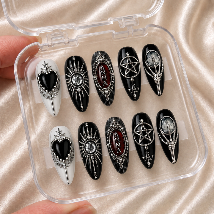Witchborne Velvet - Personalized Press-On Nails