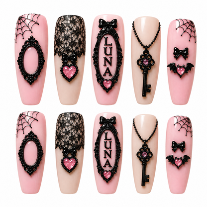 Forbidden Darling - Personalized Press-On Nails