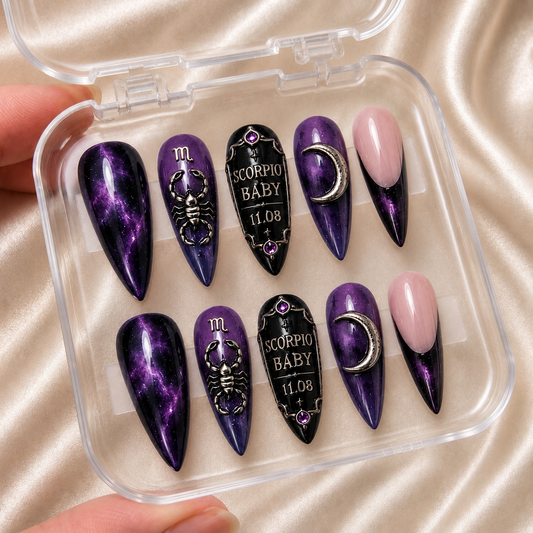 Celestial Venom - Personalized Press-On Nails