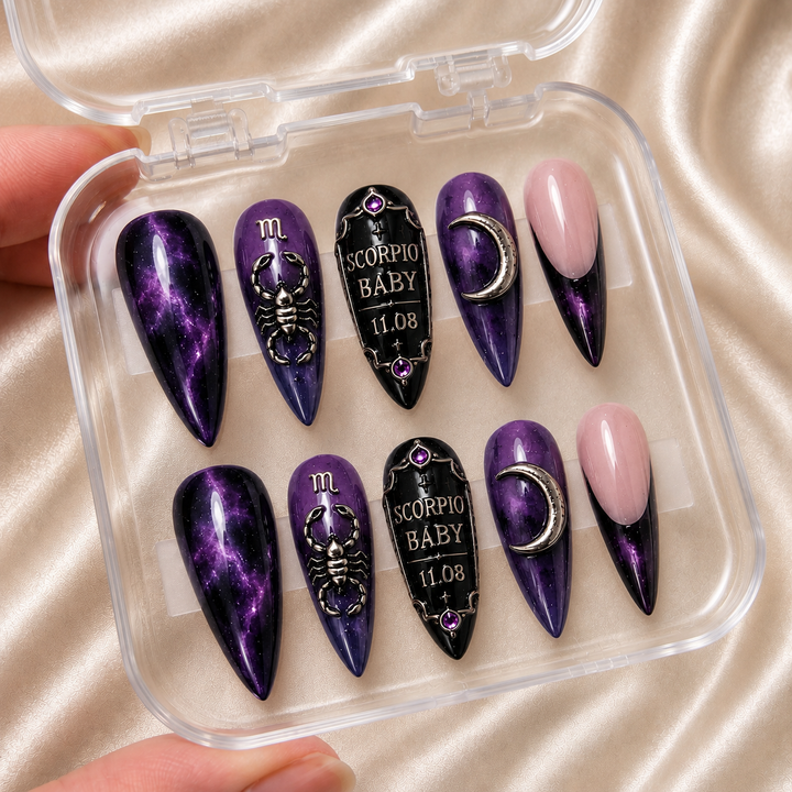 Celestial Venom - Personalized Press-On Nails