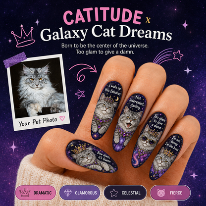 CUSTOM CAT NAILS
