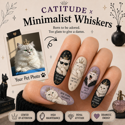 CUSTOM CAT NAILS