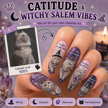 CUSTOM CAT NAILS