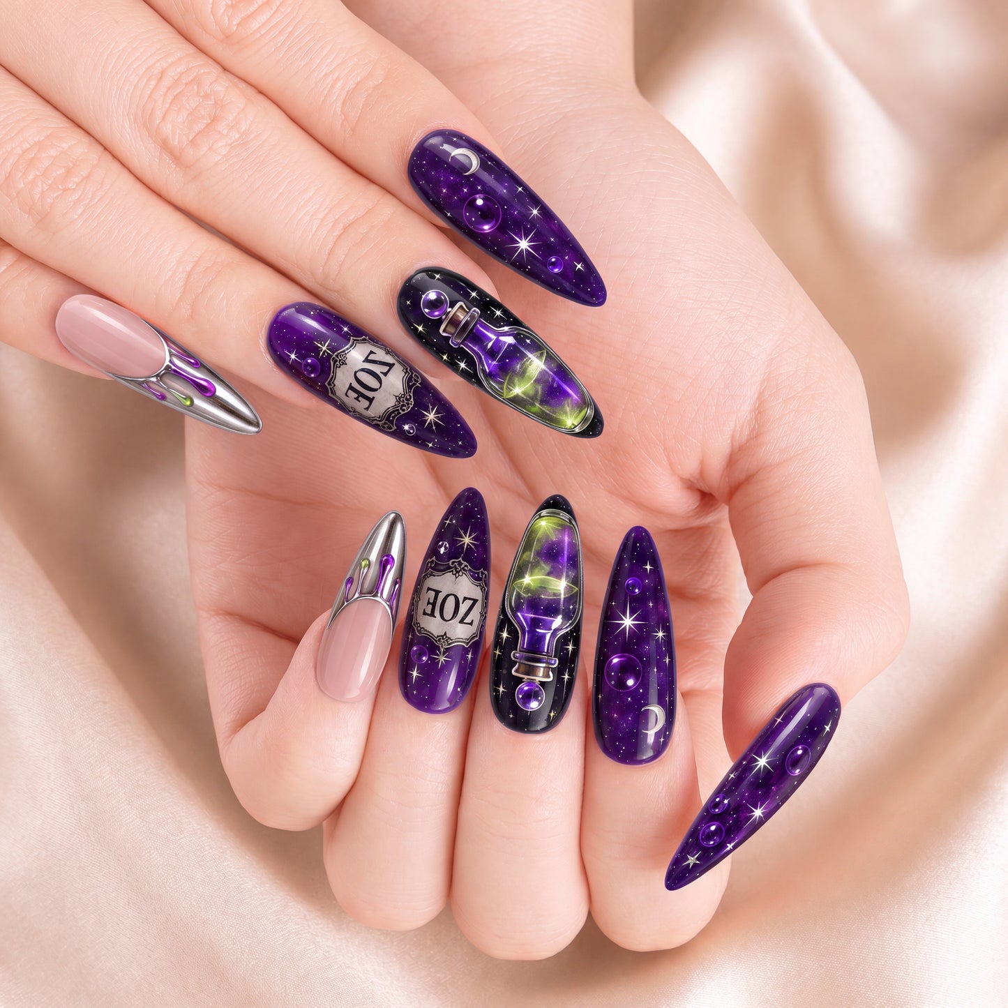 Magic Elixir – Personalized Press-On Nails