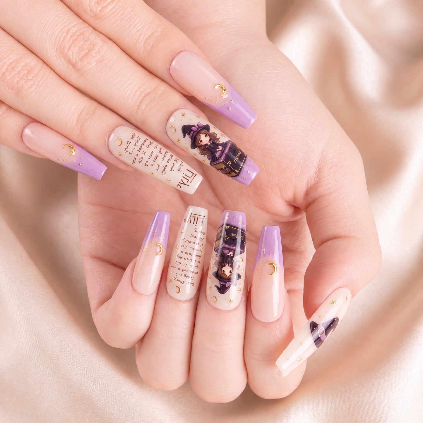Little Witch - Personalized Press-On Nails