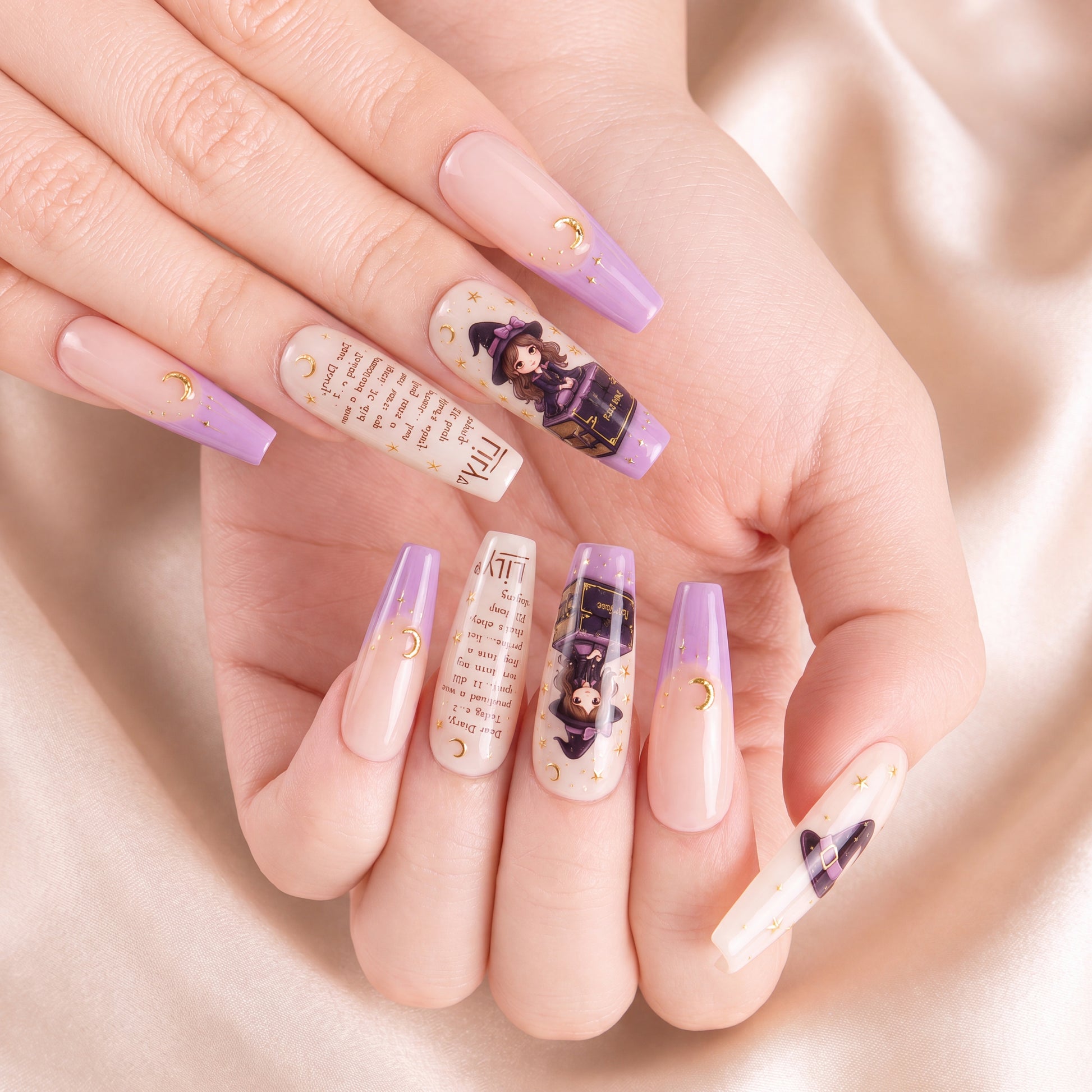 Little Witch - Personalized Press-On Nails