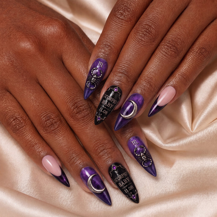Celestial Venom - Personalized Press-On Nails