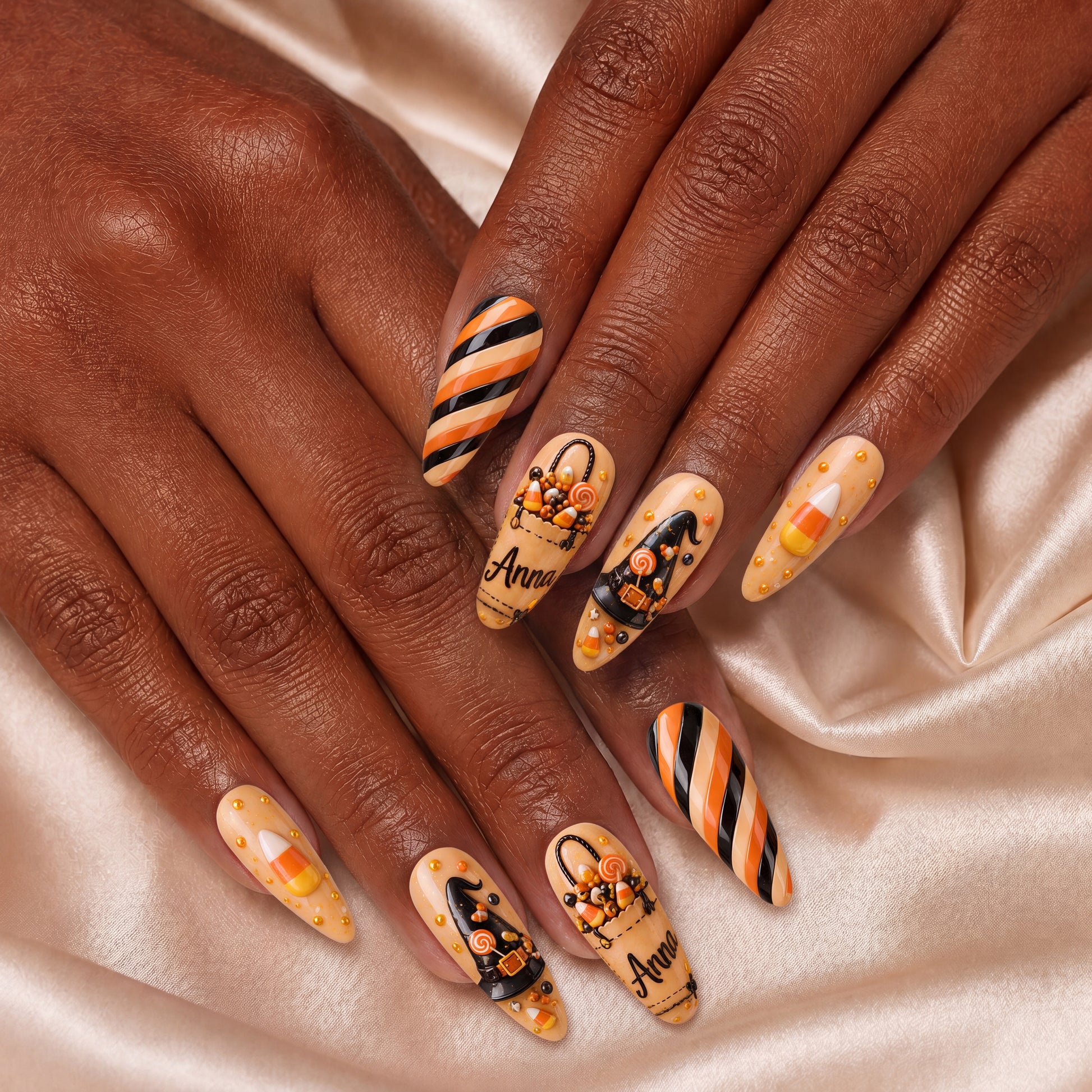 Sweet Witch Candy - Personalized Press-On Nails