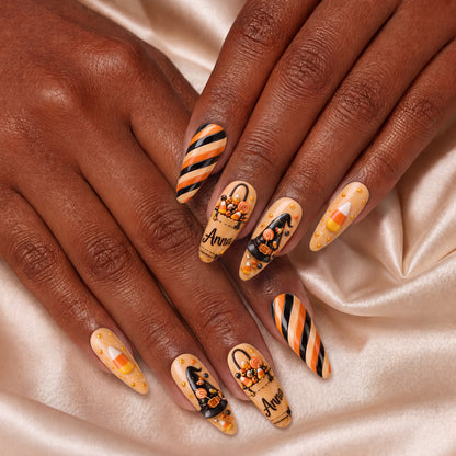 Sweet Witch Candy - Personalized Press-On Nails