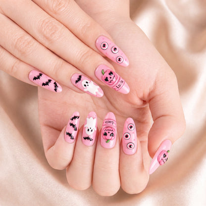 Blush Ghoul Society - Personalized Press-On Nails