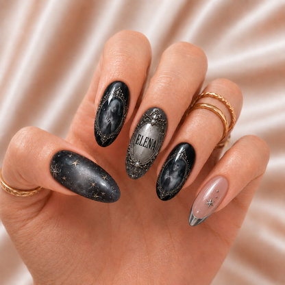 Gothic Cameo - Personalized Press-On Nails