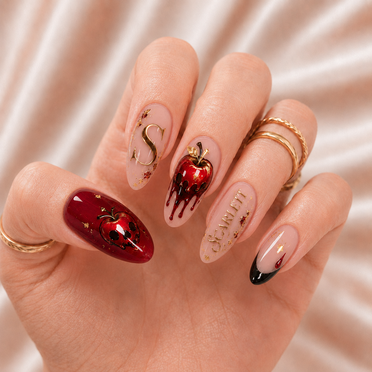 Poison Apple - Personalized Press-On Nails
